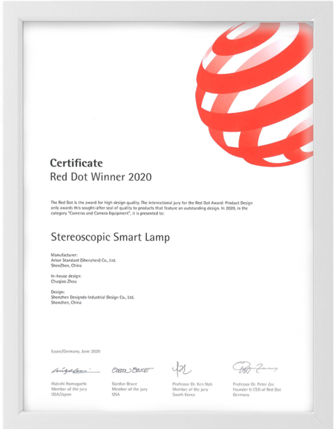2020 red dot product design award